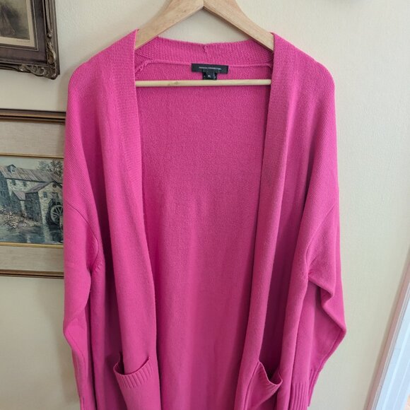 Hot Pink French Collection Long Cardigan - Picture 1 of 4